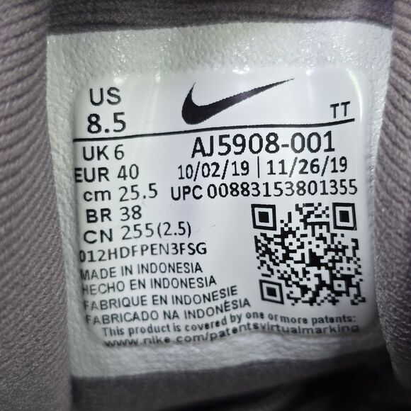 Nike Flex Experience 8 Women's Size 8.5 Gray Pink Running Shoes (AJ5908-001) - Picture 9 of 9